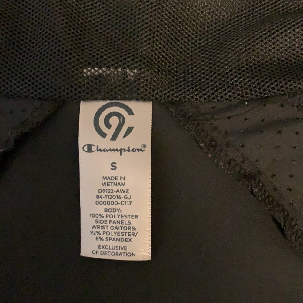 Champion Athletic Lightweight Windbreaker, S - Picture 8 of 9